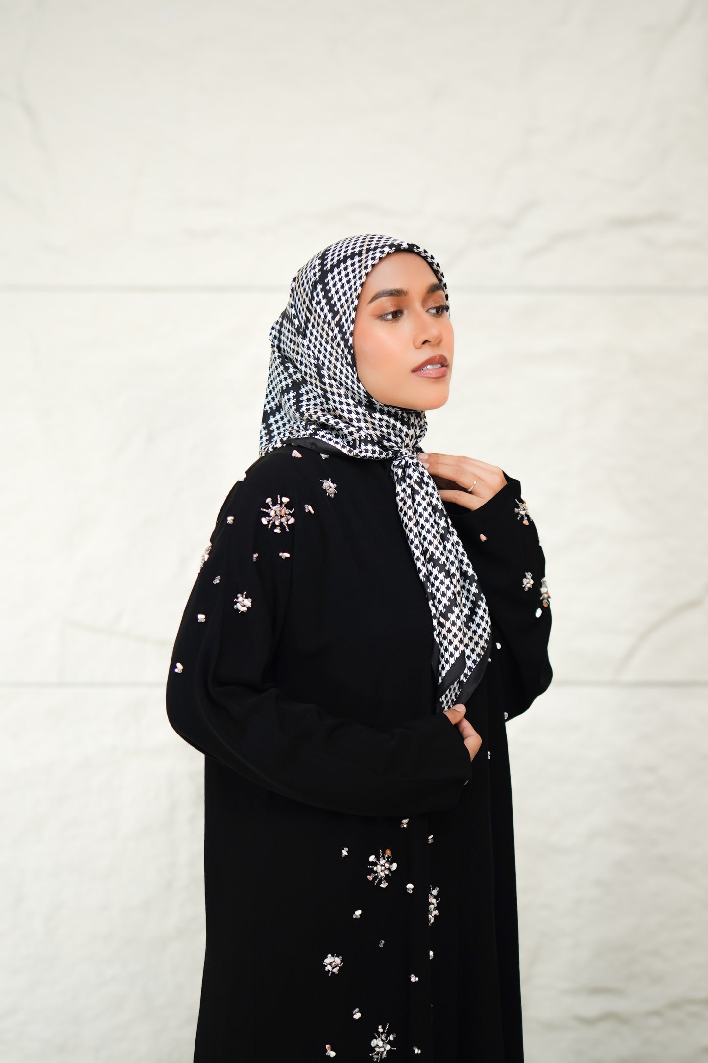 FM Reverie Scarf: Horizon Tweed