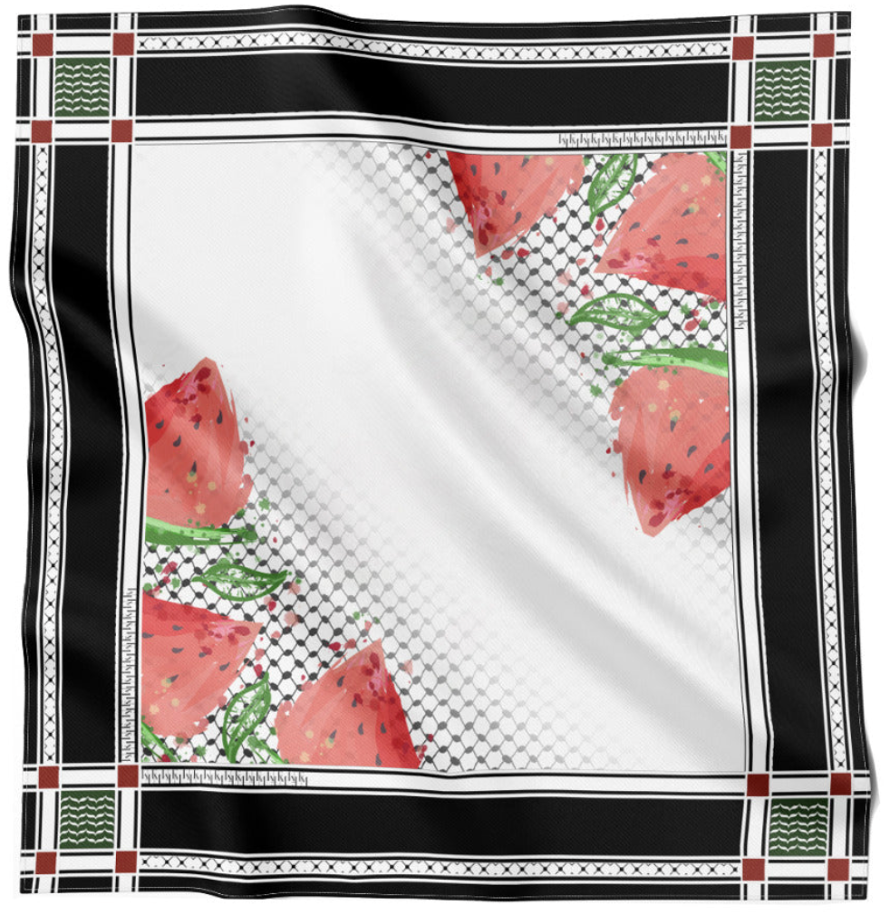 #Empathy4Palestine Square Scarf