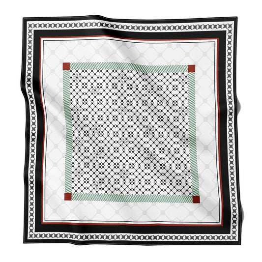 #Pray4Palestine Square Scarf