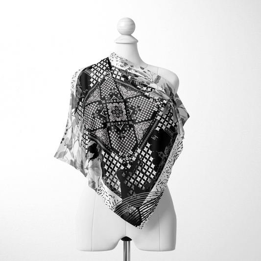 Fatimah Mohsin Paris Collection Coture Scarf Bespoke Design