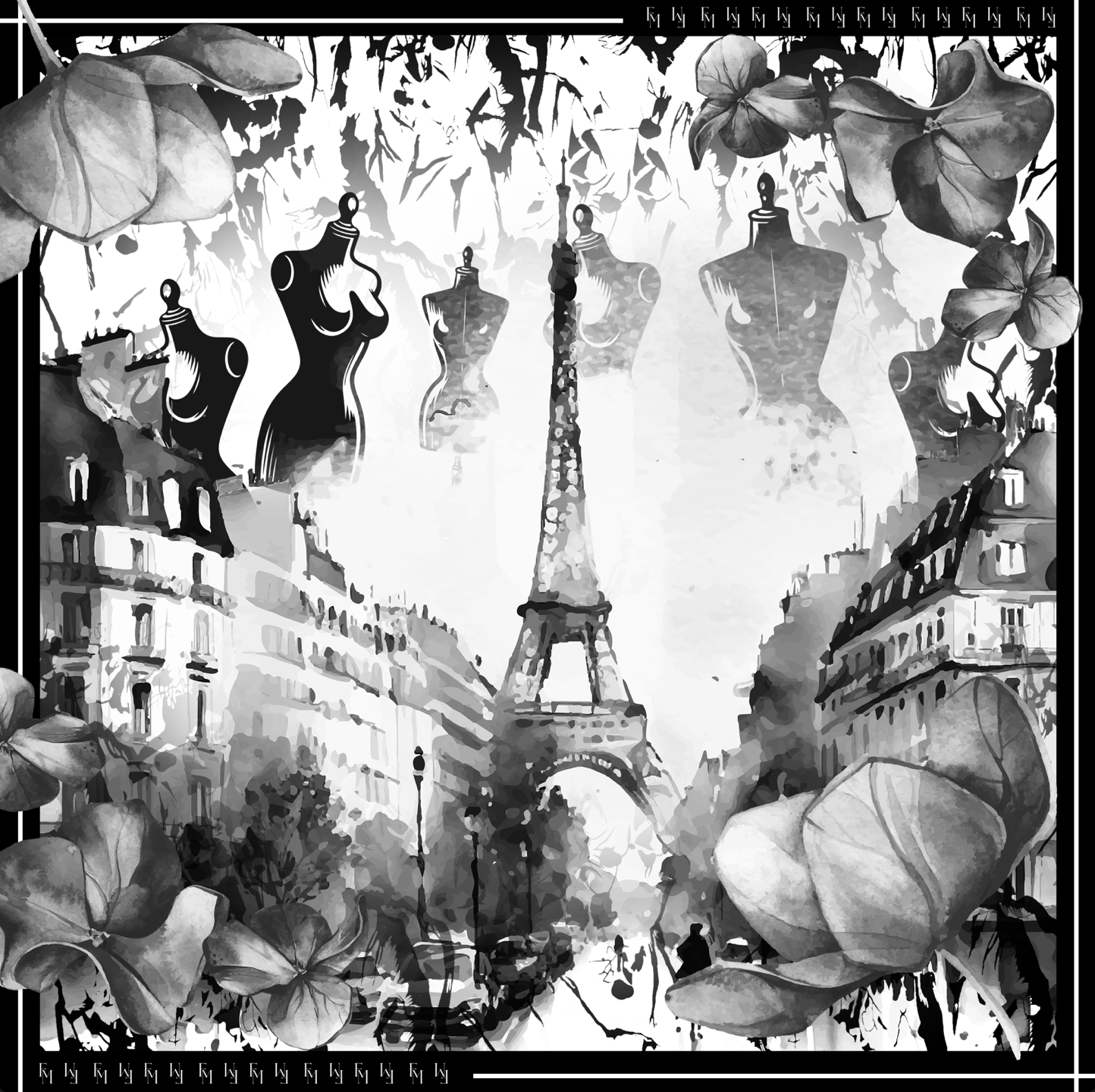 Paris Collection: Couture de Paris Scarf