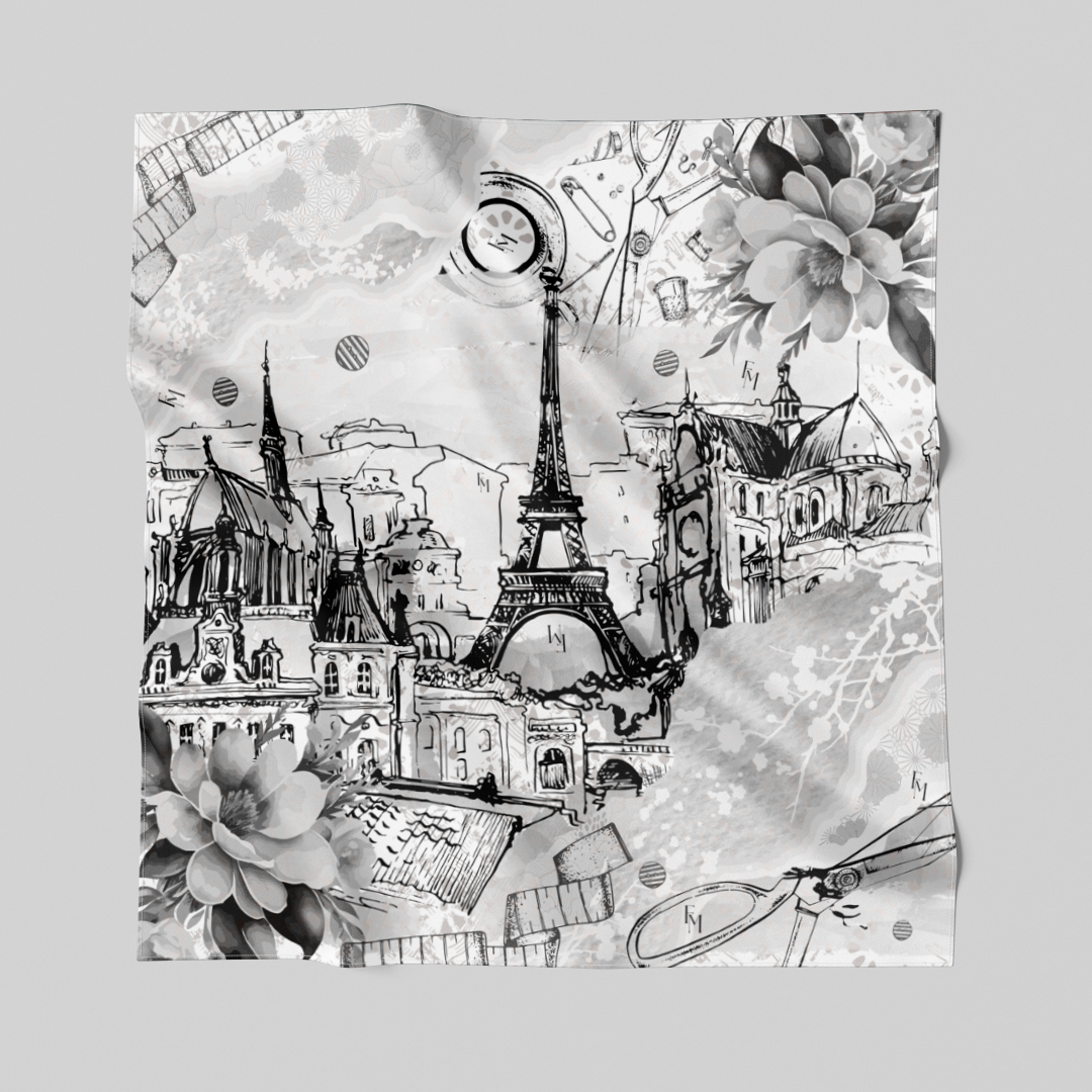 Paris Collection: Eiffel Blossoms Twilly