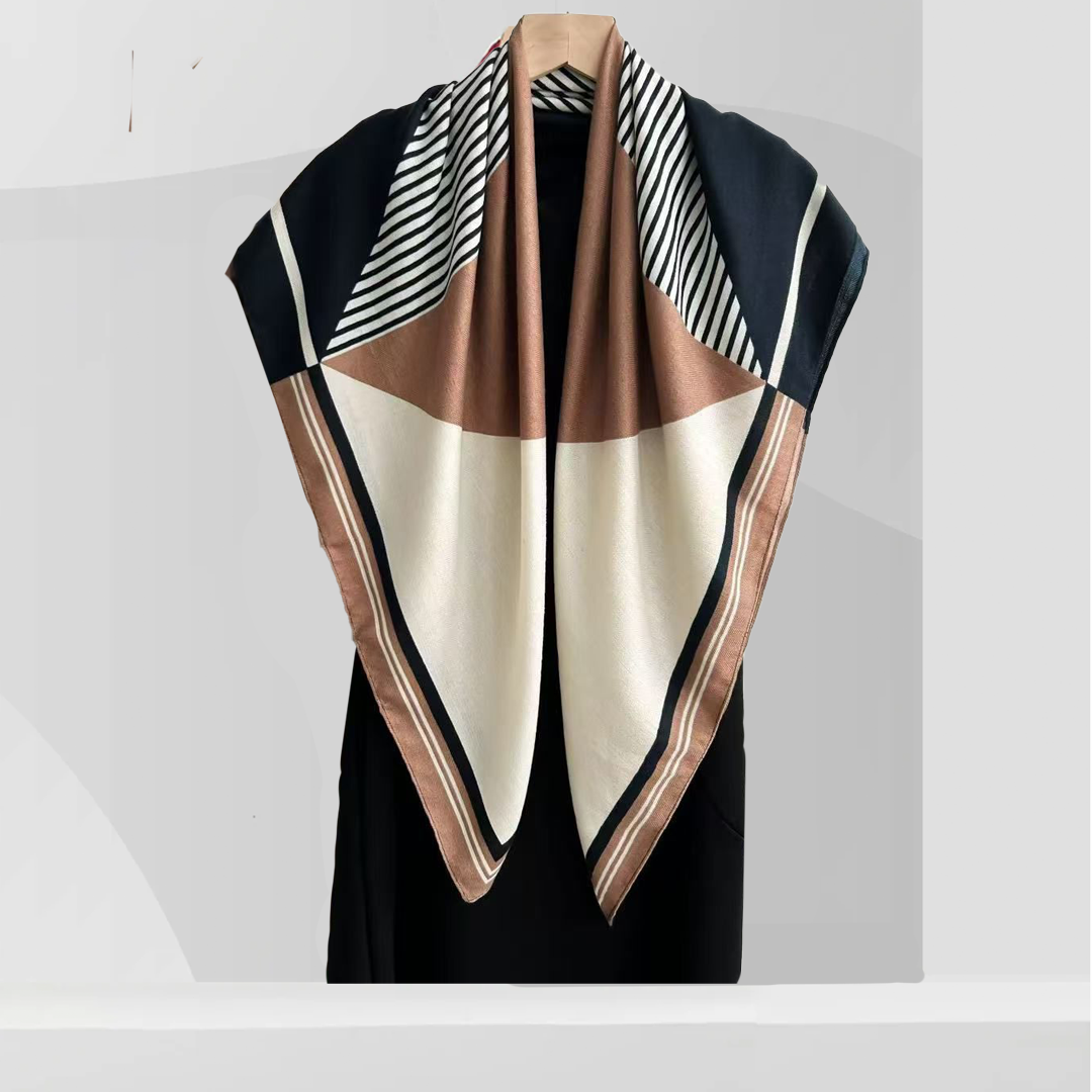 Reverie Rayon - Dual Geo Brown