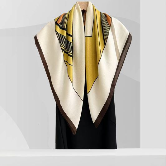 Reverie Rayon - Linear Yellow
